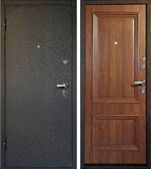 Входная металлическая дверь порошковое напыление + МДФ СП020